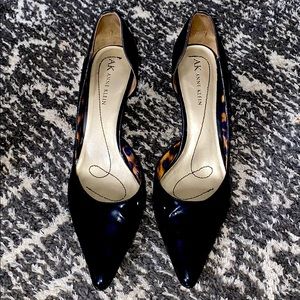 AK Ann Klein Black Heels